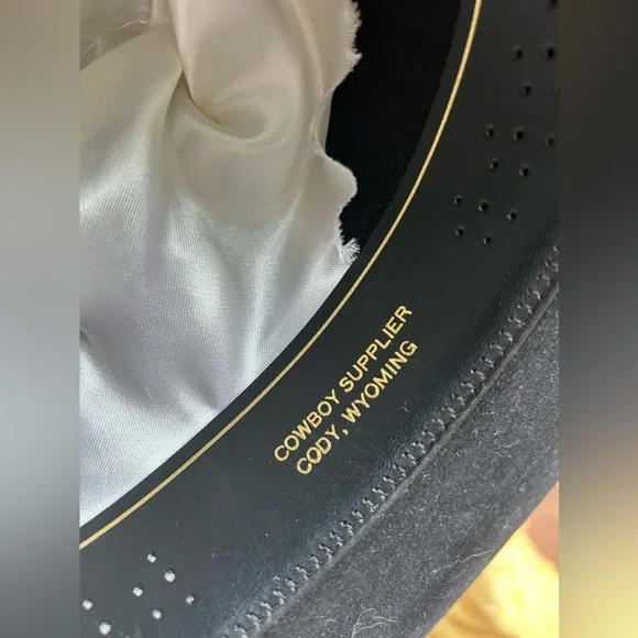 Serratelli 5x Beaver western cowboy hat with horsehair hat band - Picture 6 of 16